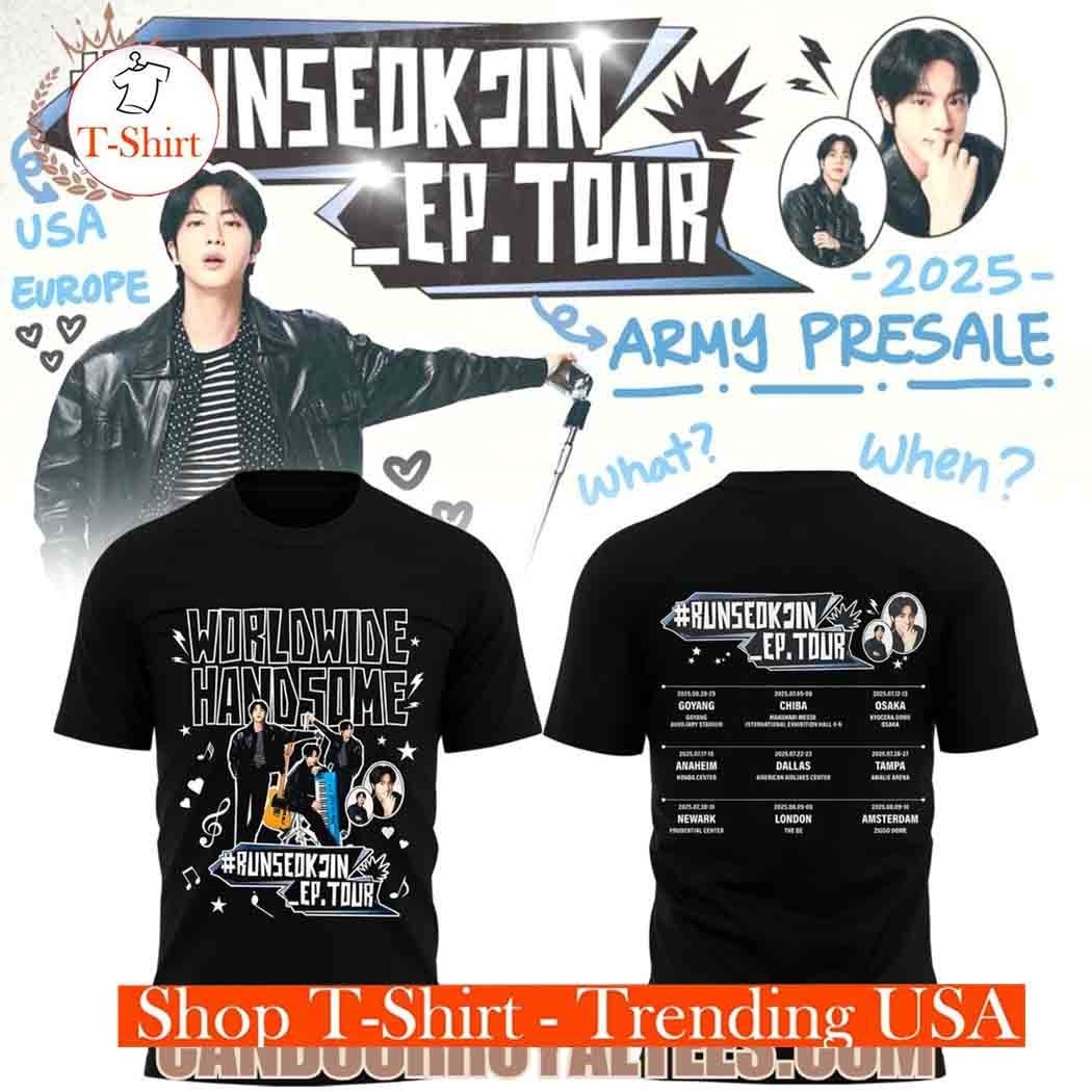 Official Runseokjin EP Tour 2025 Run Jin BTS The First Tour