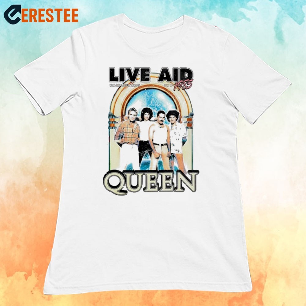 Queen 来日 1985 Tシャツ QUEEN/来日当時のライブイメージ Tシャツ 1985 | ROCK ONE